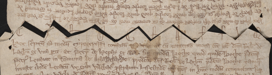 Anglezarke indenture, 1270s